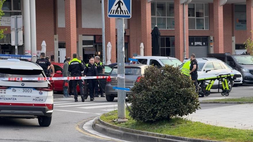 El suceso ha tenido lugar en el paso de cebra que cruza la calle Otalora, a la altura del bar Taupa.