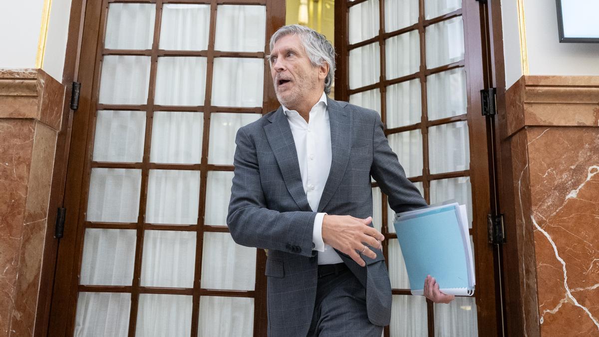 El ministro del Interior, Fernando Grande-Marlaska.