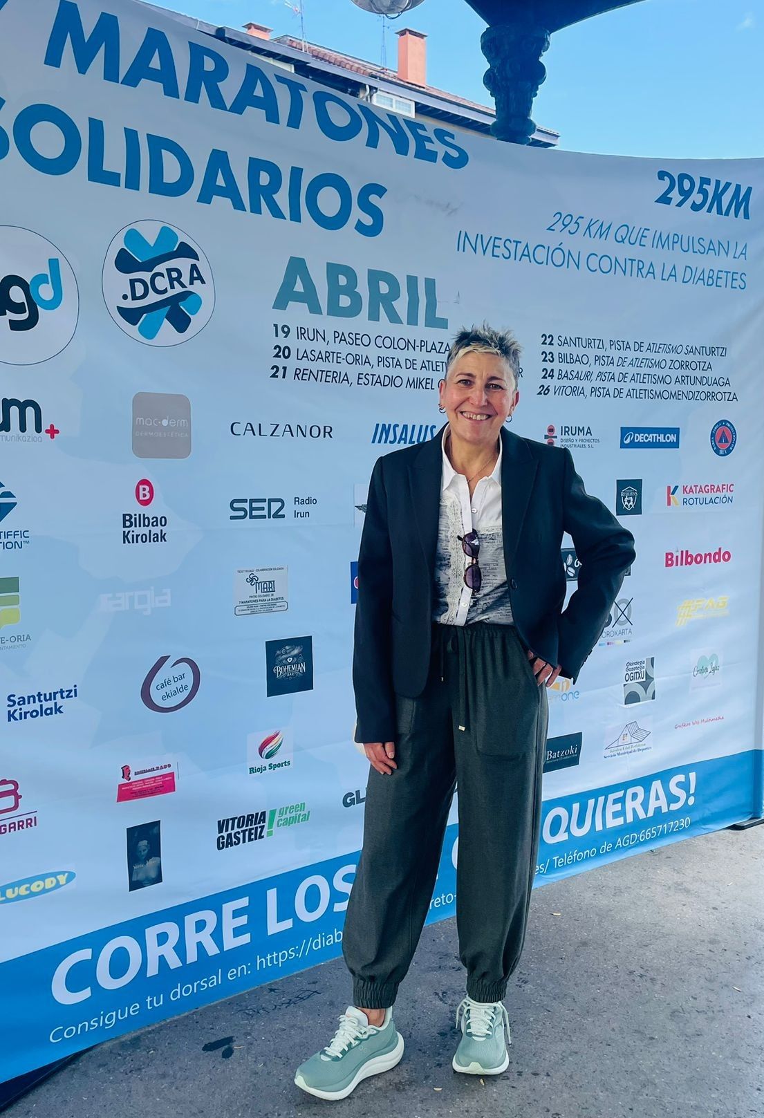 Ana Isabel utiliza su pasión deportiva para ayudar en causas solidarias