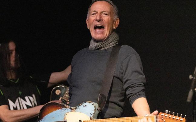 El cantante Bruce Springsteen