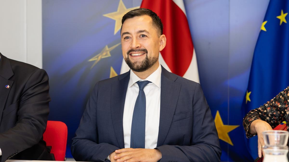 El ministro de Exteriores de Groenlandia, Múte Bourup Egede