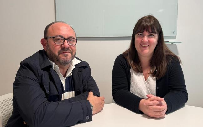 Enrique Martín y Maider Sierra. / N.G. Enrique Martín y Maider Sierra.