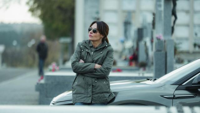 Patricia Vico como inspectora en ‘Salvador’, en Netflix.