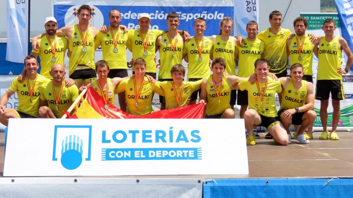 Orio celebra el campeonato conseguido en Galicia / CRO Orio