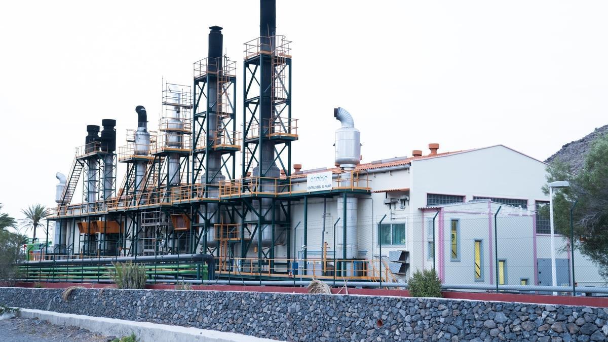 Central Eléctrica de El Palmar, en San Sebastián de La Gomera