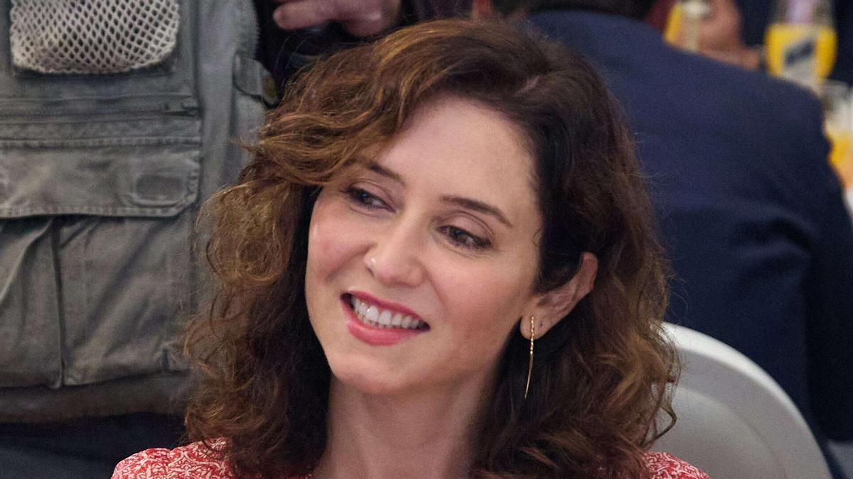 La presidenta de la Comunidad de Madrid, Isabel Díaz Ayuso.