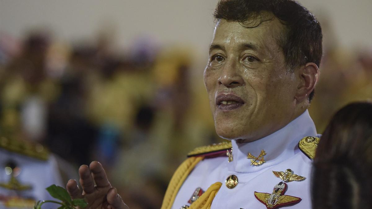 El rey de Tailandia, Maha Vajiralongkorn.