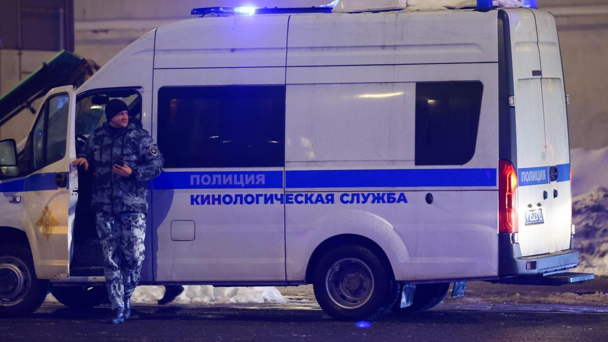 Policía rusa en una foto de archivo