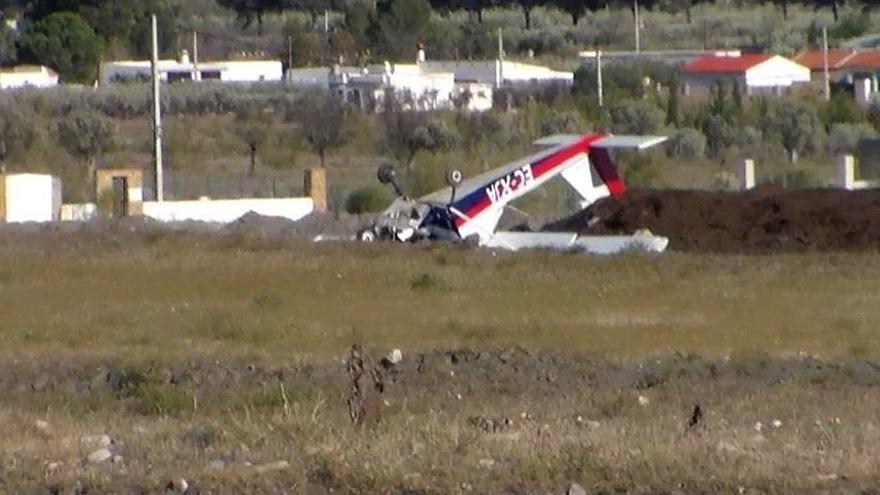 Accidente de una avioneta, en una imagen de archivo.
