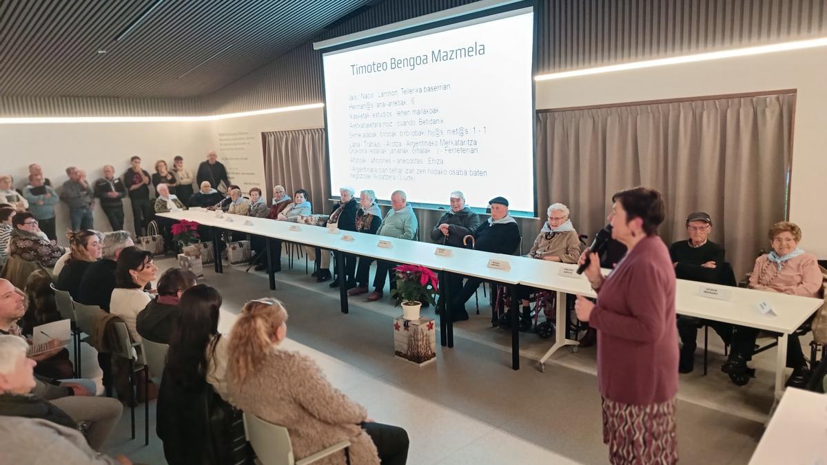 Durante el acto se hizo un repaso por el perfil de cada una de las personas homenajeadas.