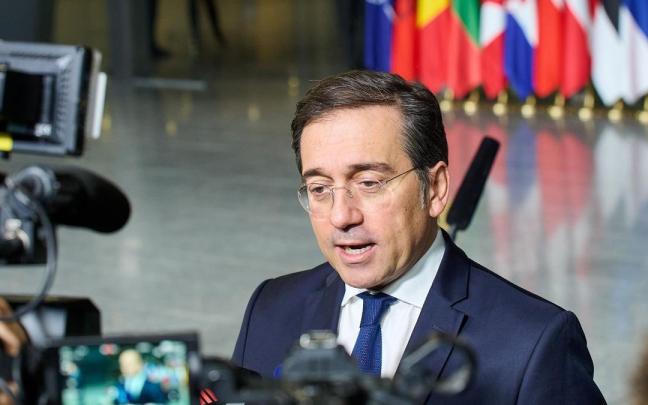 El ministro de Asuntos Exteriores, José Manuel Albares.