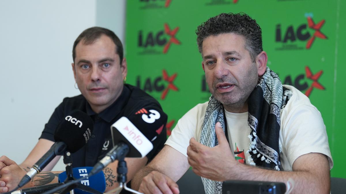 El activista de Global Sumud Flotilla liberado por Israel, Saif Abukeshek.