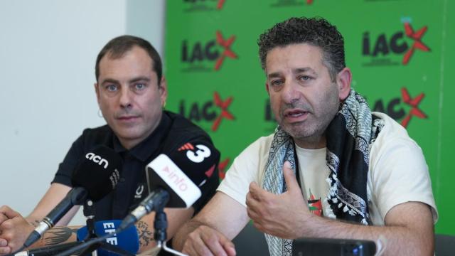 El activista de Global Sumud Flotilla liberado por Israel, Saif Abukeshek.