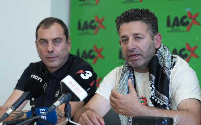 El activista de Global Sumud Flotilla liberado por Israel, Saif Abukeshek.