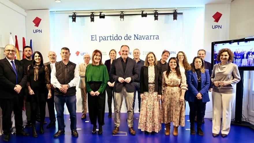 Presentación de las candidaturas de UPN en Pamplona y Comarca.