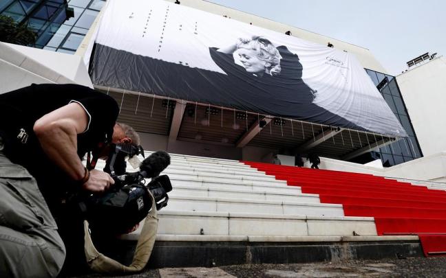 Entrada al Palacio de Festivales de Cannes