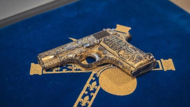 El arma que perteneció a Niceto Alcalá Zamora.