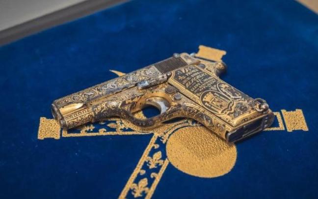 El arma que perteneció a Niceto Alcalá Zamora.