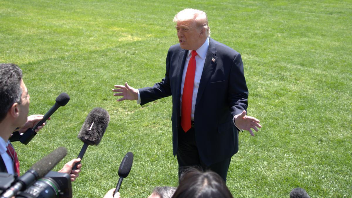 Trump, en una comparecencia reciente.