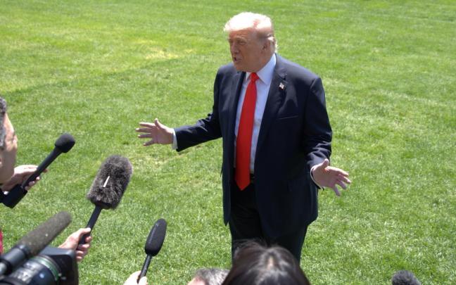 Trump, en una comparecencia reciente.