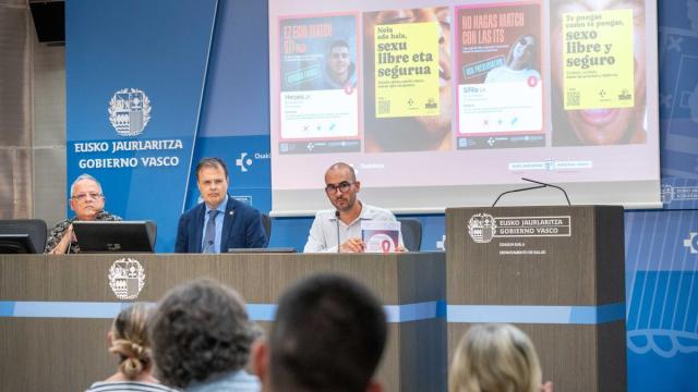 Presentación de la Memoria 2024 del Plan vasco del Sida e Infecciones de Transmisión Sexual. / MITXI Miguel Calvo Alejo Presentación de la Memoria 2024 del Plan vasco del Sida e Infecciones de Transmisión Sexual.