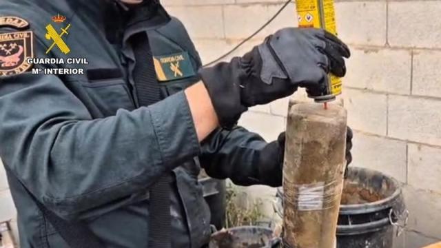 La Guardia Civil interviene cerca de 2.000 plantas de marihuana en Granada