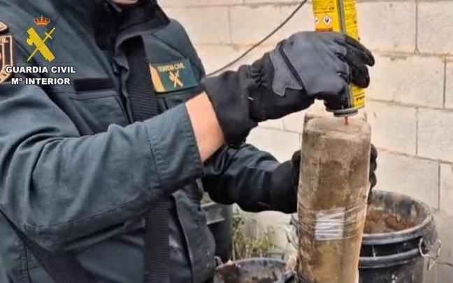 La Guardia Civil interviene cerca de 2.000 plantas de marihuana en Granada