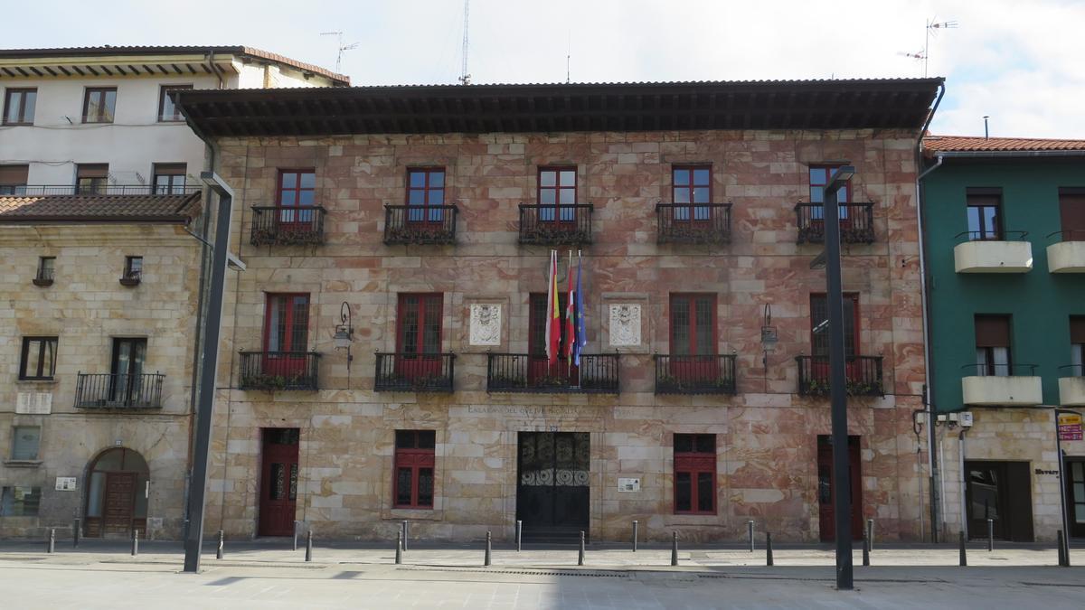 El ayuntamiento de Urretxu.