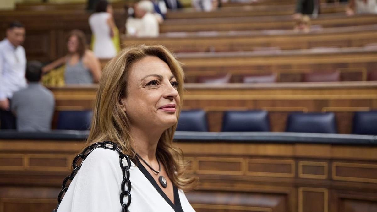 La diputada de Coalición Canaria en el Congreso, Cristina Valido.