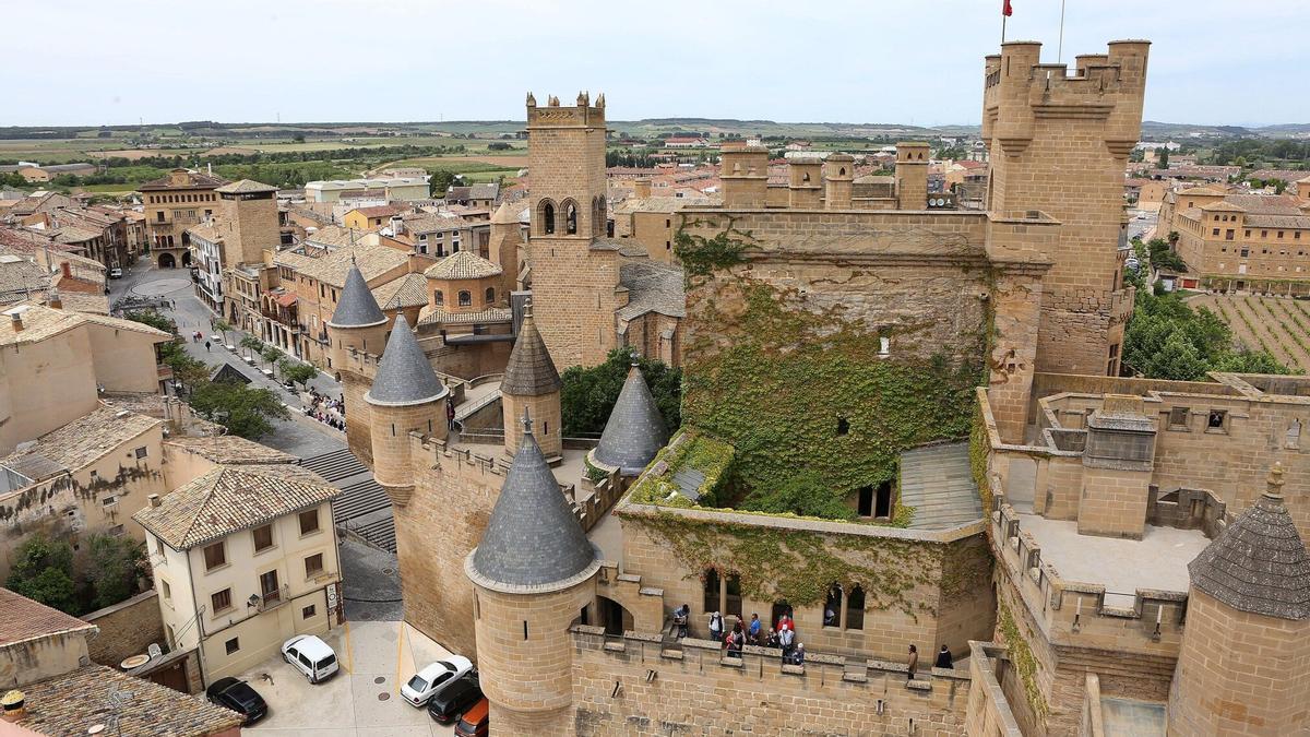 El Palacio Real de Olite.