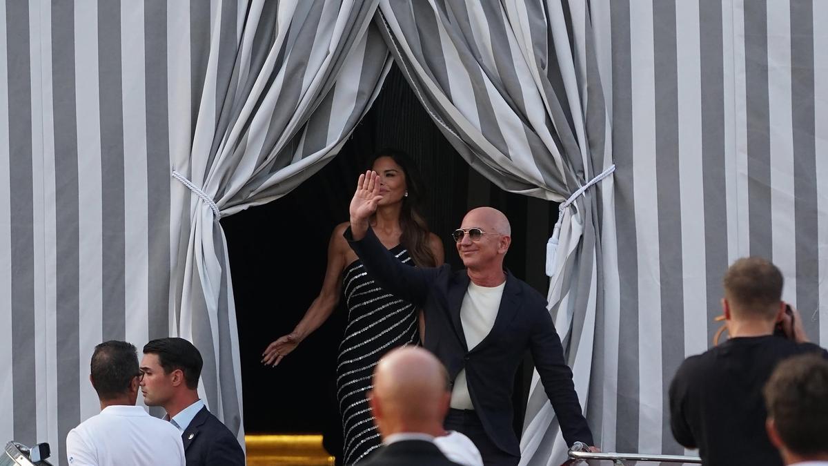 EN IMÁGENES | La celebración de la boda de Jeff Bezos y Lauren Sánchez reúne en Venecia a numerosas celebridades