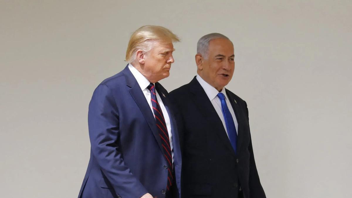 Donald Trump y Benjamin Netanyahu, en una imagen de archivo