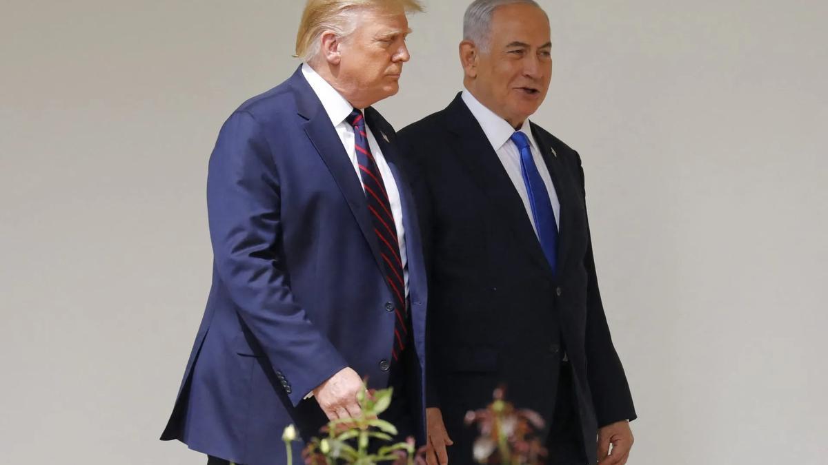 Donald Trump y Benjamin Netanyahu, en una imagen de archivo