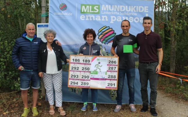 Presentación de la décima edición de la carrera solidaria que organiza Mundukide en Urkulu.