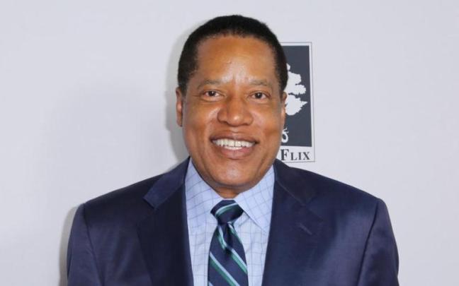 El presentador de radio conservador Larry Elder.