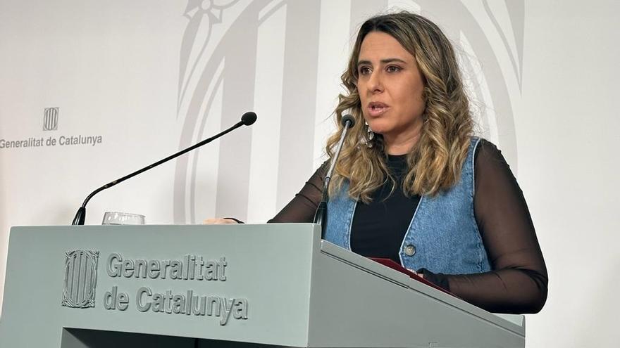 La portavoz del Govern, Patricia Plaja.