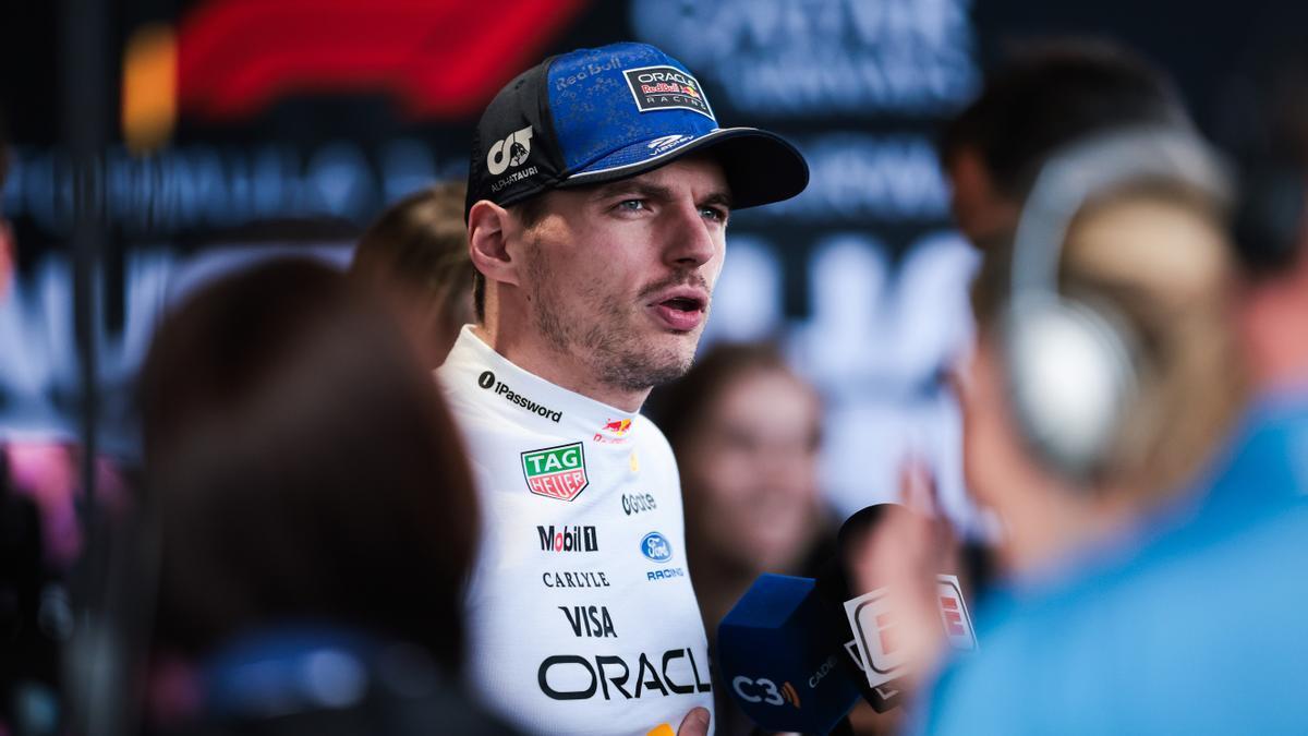 Max Verstappen, durante el pasado Gran Premio de Australia.