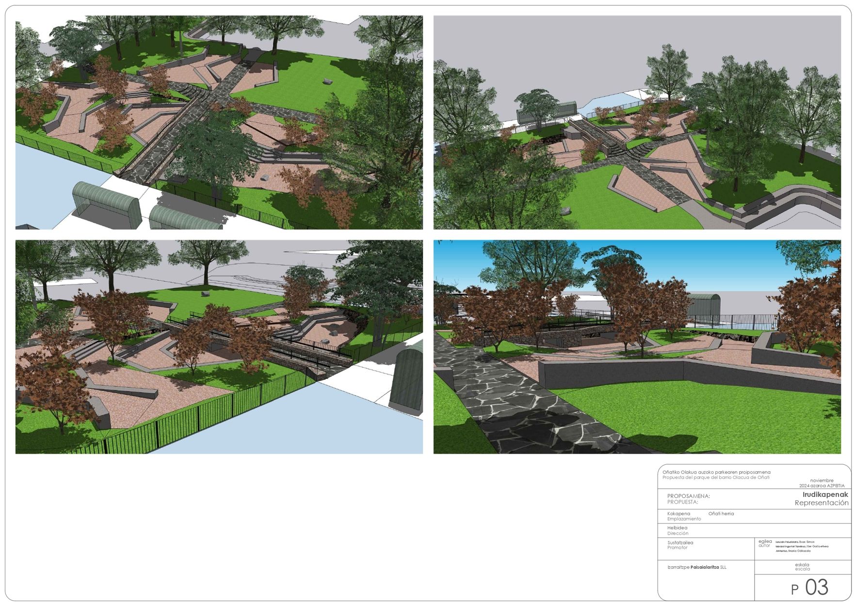 Fotomontaje del aspecto que tendrá el renovado espacio del estanque.