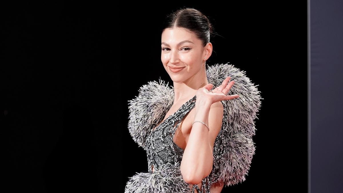 Úrsula Corberó, en los Premios Feroz celebrados en enero.