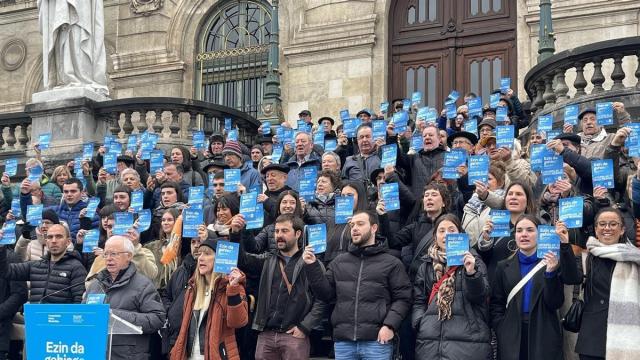 La marcha de Sare se desarrollará bajo el lema 'Ezin da gehiago luzatu' (No se puede prolongar más).