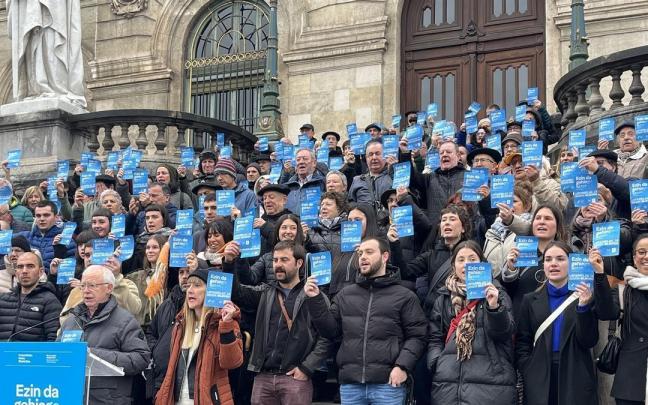 La marcha de Sare se desarrollará bajo el lema 'Ezin da gehiago luzatu' (No se puede prolongar más).