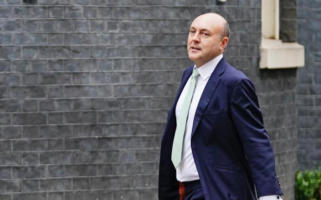 El secretario económico del Tesoro británico, Andrew Griffith, en una foto de archivo.