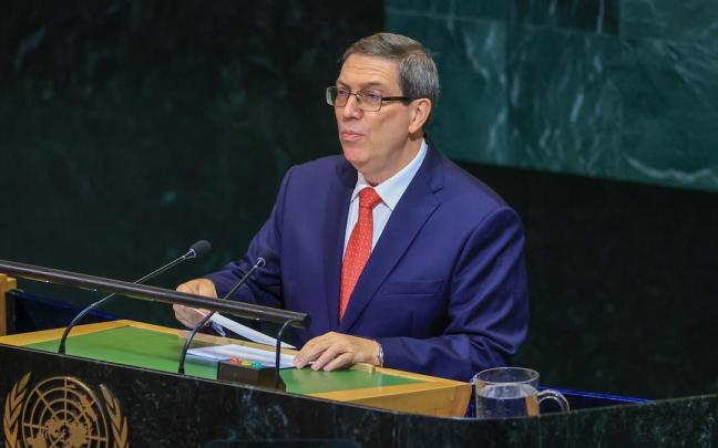 Imagen de archivo del canciller cubano, Bruno Rodríguez