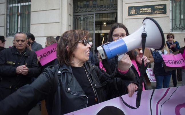 Protesta en Lugo por la excarcelación del 'violador del portal' tras la Ley del 'solo sí es sí.