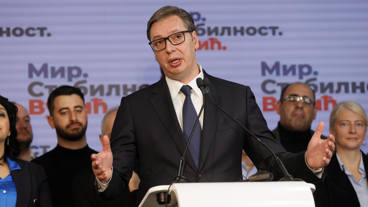 Vucic anuncia que dimitirá como presidente de Serbia "en unas pocas semanas"