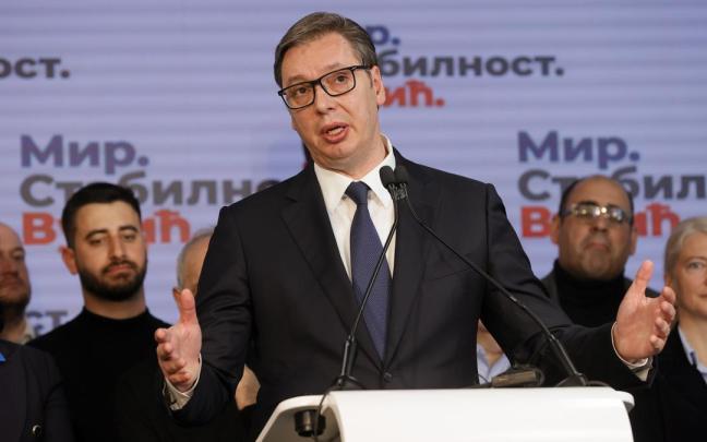 Vucic anuncia que dimitirá como presidente de Serbia "en unas pocas semanas"