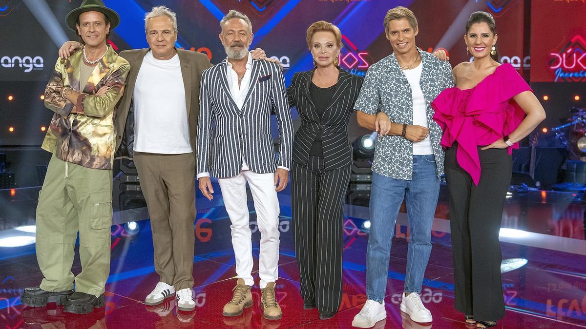 Participantes senior de ‘Dúos increíbles’.