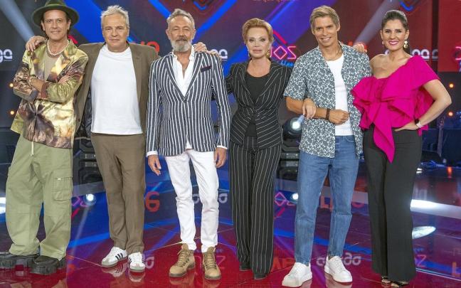 Participantes senior de ‘Dúos increíbles’.