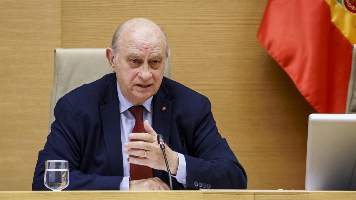 El exministro de Interior, Jorge Fernández Díaz, uno de los principales acusados en el juicio por la 'Kitchen'.