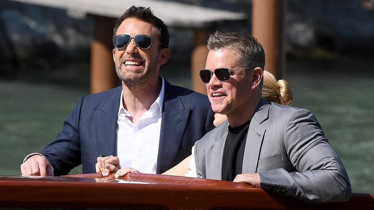 Ben Affleck y Matt Damon en una pasada edición del Festival de Venecia.